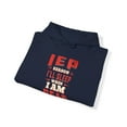 thumbnail image 4 of SPED Teacher Unisex Hoodie, IEP Season I'll Sleep When I'm Dead, 4 of 7