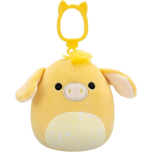Squishmallows 4" Easter Clip-On Gavyn the Donkey