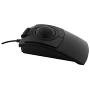 Califone X-keys L-Trac USB Laser Trackball Black - Laser - Cable - Black - USB Type A - 1600 dpi - Scroll Wheel - 3 Button(s) - Symmetrical - 1
