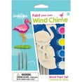 thumbnail image 2 of Works of Ahhh Mini Craft Sets - Flamingo Wind Chime Build & Paint Set, 2 of 4