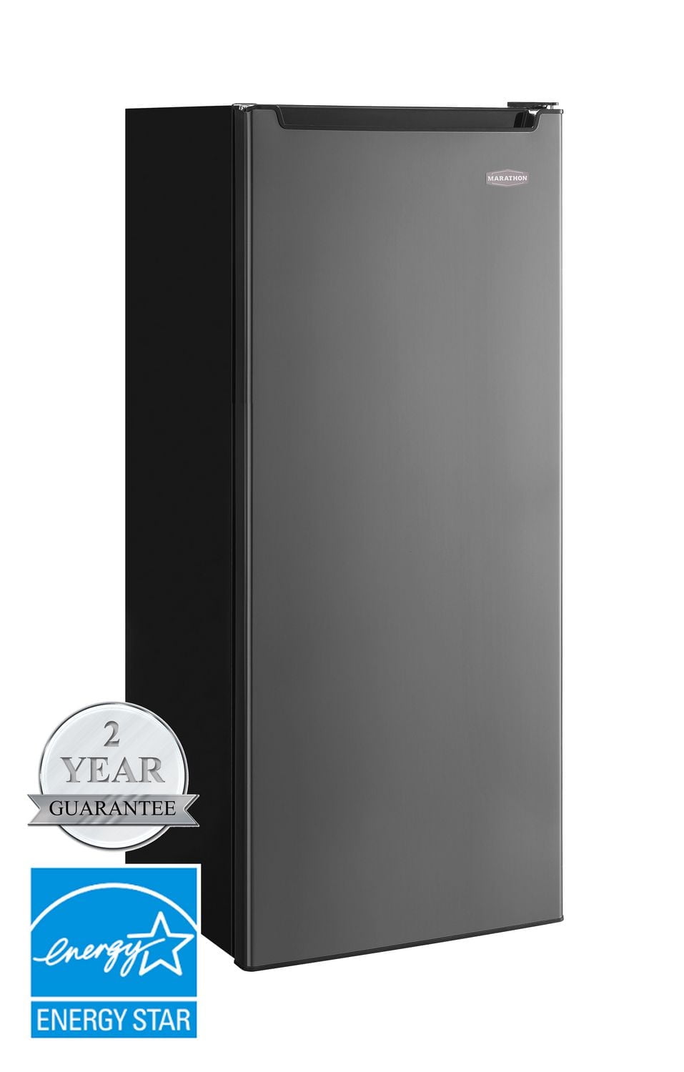 Marathon Black Steel All Refrigerator