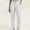 White, variant on TIANZEN Women Cargo Pant Casual Stretch Elastic Waist Flat Front Straight Leg Long Pants Hem Work Trousers Track Pants Women Casual Pants Womens Stretchy Sweatpants for Women Tall