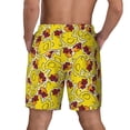 thumbnail image 4 of Balery Duck with Star Sunglasses Mens Swim Trunks Swim Shorts for Men Quick Dry Inseam Beach Shorts with Compression Liner Pocket-Medium, 4 of 9