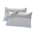 thumbnail image 2 of Coarse Cloth Pillowcase Towel, 1-Pack Breathable Sweat-Absorbing Polyester Wrap, Padded Non-Wetting Cover, Knitted Fabric, Soft Pillow Protector, Multicolor, 29x19in, 2 of 6