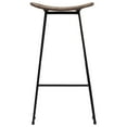 thumbnail image 2 of vidaXL Bar Stool Bar Seat Counter Height Island Stool for Pub Reclaimed Teak, 2 of 17