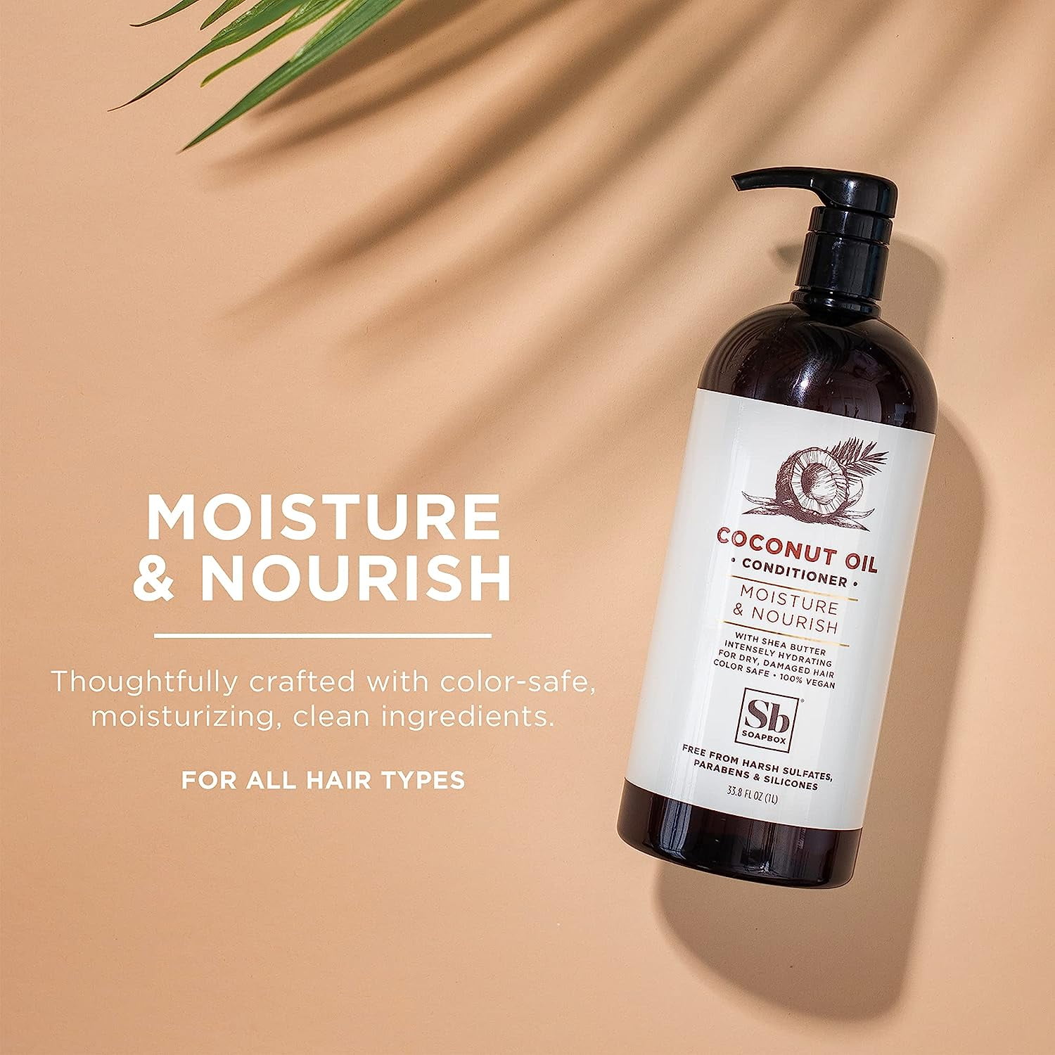 Soapbox Coconut Oil Cleansing Shampoo & Conditioner Set, 2 Piece