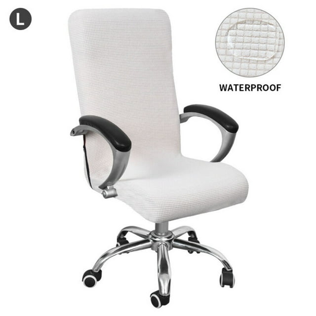 Mosiee Office Computer Chair Modern Swivel Chair-Ergonomic-Desk-Chair Protector Cover