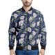 thumbnail image 5 of Chaqueta con cremallera con estampado de flores de narciso y lirio para hombre, sudadera informal de manga larga con estampado 3D de plantas, abrigo de calle, chaquetas holgadas, 5 of 5
