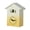 Yellow, variant on QueMer Chimings Cookoo Clock Volumes Adjustable Cookoo Clock Wall Decoration Battery Operated Pendulums Cuckoos Clocks Home