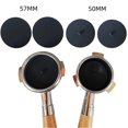thumbnail image 1 of Accessories Backflush Disk Espresso Machine Blind Rubber Tea 2Pcs 50MM 57MM Backflush Disk Black Cleaning Coffee, 1 of 5