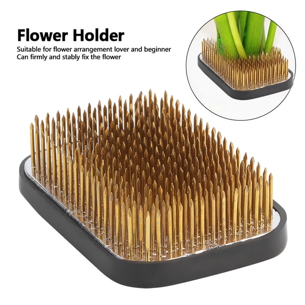 Herramienta 2 En 1 De Limpieza Y Enderezamiento Para Agujas Kenzan – Cobre Y Acero Inoxidable, Ideal Para Floristas (7 Cm De Longitud)