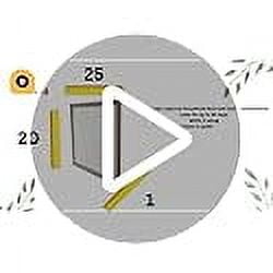 20X25x1 Fbg Furn Filter (Pack Of 12) 1005 Furnace Filters Mounted