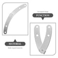 thumbnail image 3 of 10 Pcs Charnière de Boîte de Rangement Support de Couvercle de Boîte en Fer Support de Couvercle pour Boîte DIY, 3 of 8