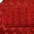 thumbnail image 2 of Universal 4-piece all-weather car foot mat, waterproof, dust-proof, easy to clean, durable plastic material, vehicle foot mat(Red), 2 of 6