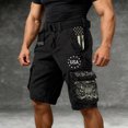 thumbnail image 6 of CONZONE 4Th Of July Mens Baggy Shorts Patriotic Independence Day Shorts For Men Casual Usa Flag Graphic Y2K 250 Years Freedom Shorts With Pockets, 6 of 6