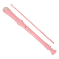 BESTYASH Musical Instruments 8 Holes Recorder ABS Pink Lightweight Design 1 Set