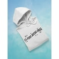 thumbnail image 3 of True Good Vibe Hoodie Women -Smartprints Designs, Female x-Large, 3 of 4