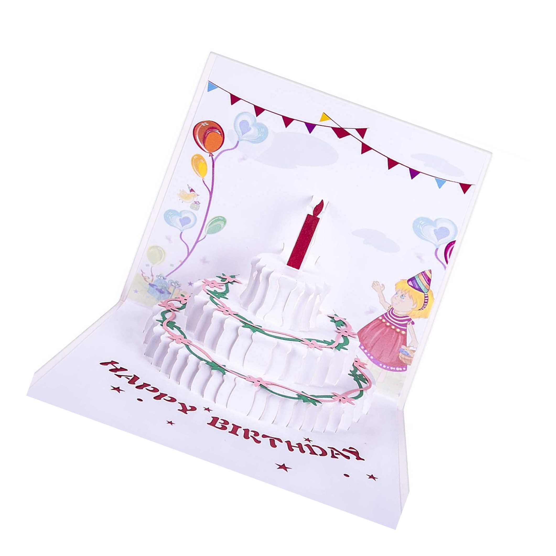 Happy Birthday Card Birthday Cake Pop Up Card 3d Popup Greeting Cards Walmart Com Walmart Com Happy Birthday Card Birthday Cake Pop Up Card 3d Popup Greeting Cards Walmart Com Walmart Com