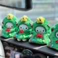 thumbnail image 5 of Kawaii Hello Kitty Cute Christmas Tree Dress Up Doll Detachable Headgear Cartoon Bag Plush Pendant Keychain Decorative Toys Gift, 5 of 5