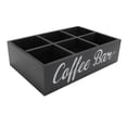 thumbnail image 1 of Wooden Coffee Station Organizer Storage Box Tea Bags Pods Holder Farmhouse Decor, 1 of 7