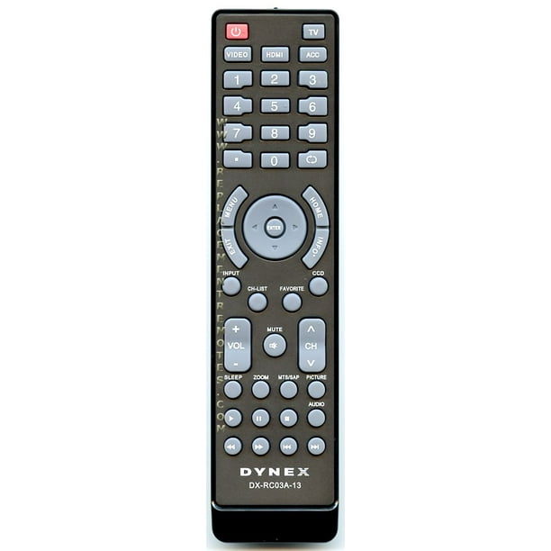 Dynex DXRC03A13 (p/n DXRC03A13) TV Remote Control (new)