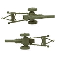 thumbnail image 4 of BMC Classic Marx US Howitzers - OD Green 3pc Plastic Army Men Field Artillery, 4 of 6