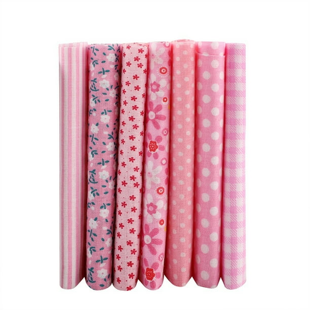 Bedding de Tela de Algodón, Ropa de Cama Precortada de Tela de Algodón Conveniente, Rosa Más Suave para El Hogar