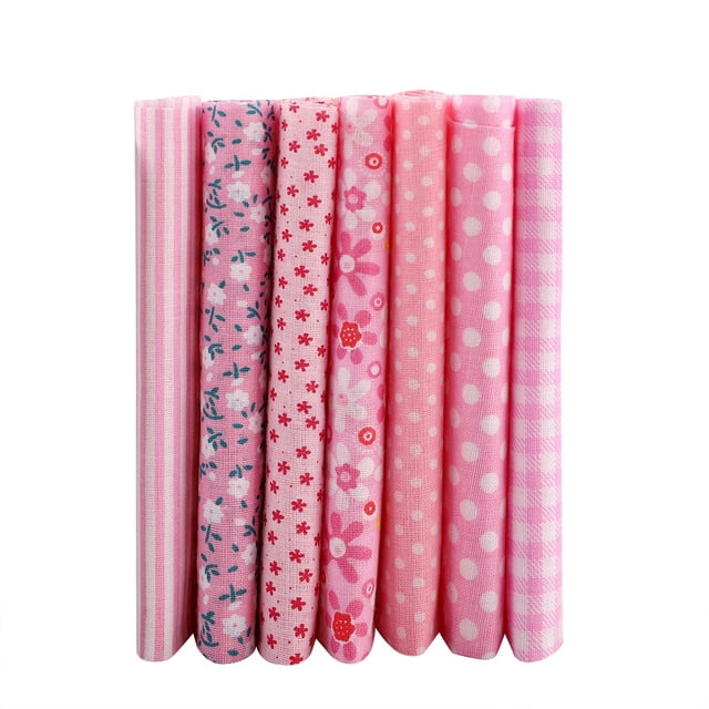 Bedding de Tela de Algodón, Ropa de Cama Precortada de Tela de Algodón Conveniente, Rosa Más Suave para El Hogar