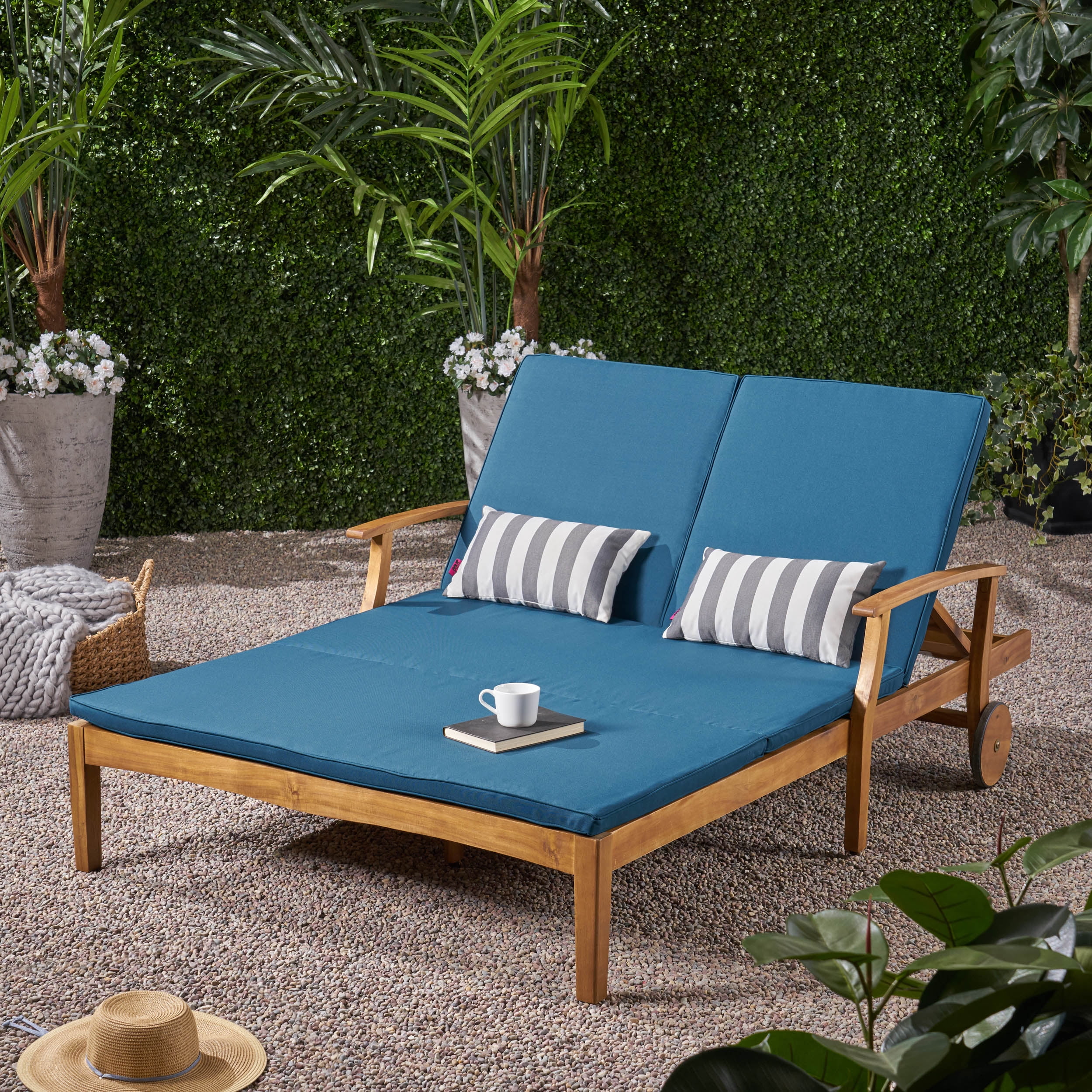 Double chaise 2024 lounge walmart