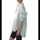 thumbnail image 2 of Camisas Casuales de Mujer, Camisa de Larga con Botones, Moda Deportiva. Verde M, 2 of 8