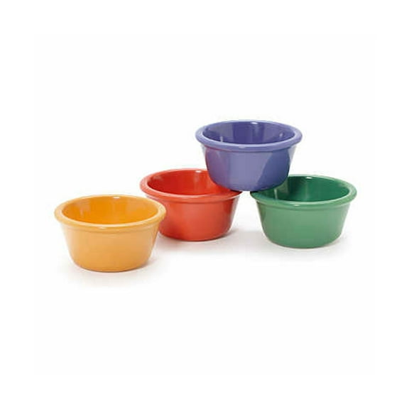 Diamond Mardi Gras™ 3 oz. Mixed Colors Plastic Ramekin, Dozen