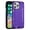 Purple, variant on For Apple iPhone 15 Pro Strong Tough Metallic Brush Texture Design Hybrid Dual Layers Hard PC + TPU Rubberized Silicone Cover ,Xpm Phone Case [ Purple ]