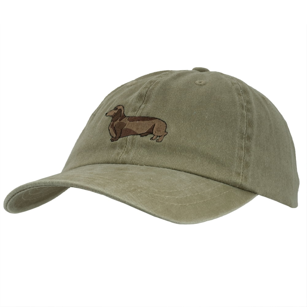 Classic Comfortable Pattern with Dachshund Adjustable Baseball Cap