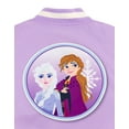 thumbnail image 5 of Disney Frozen Elsa Princess Anna Varsity Bomber Jacket Toddler to Little Kid, 5 of 5