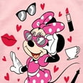 thumbnail image 3 of Disney Standard - Mickey & Friends - Minnie - Pretty in Paris - Toddler And Youth Girls Raglan Graphic T-Shirt, 3 of 4