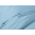 thumbnail image 2 of Sterling Creek 3-Piece 100% Bamboo Viscose Duvet Cover Set Queen, Spa Blue - Silky Smooth Buttery Soft Bamboo Cooling Duvet Cover for All Season, 2 of 5