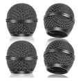 thumbnail image 1 of 4 rejillas de repuesto para micrófono, cabezal de rejilla de malla para micrófono inalámbrico SM58 y micrófonos con cable., 1 of 3
