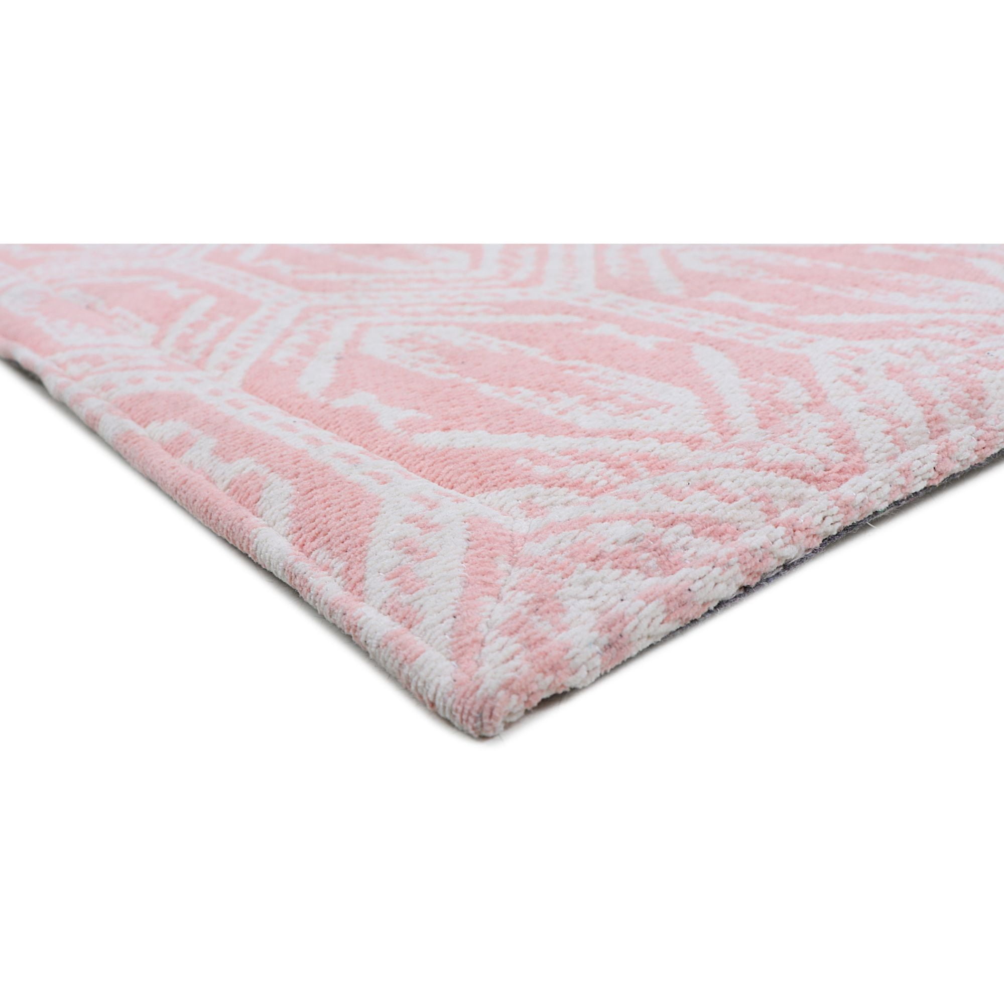 Rugsmith Pink Machine Woven Edgehill Anti-Fatigue Kitchen Mat, 20" x 36"