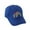 Blue, variant on Toddler Hat Cartoon Car Toddler Snapback Hat Breathable Birthday Gift for 2-6Y Park
