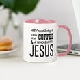thumbnail image 3 of CafePress - All I Need Today Is A Little Bit Of Coffee & A Who - 11 oz Ceramic Mug - Novelty Coffee Tea Cup, 3 of 4