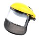 thumbnail image 3 of Escudo de cara de recortadora Guardia forestal de la cara forestal para tareas de motosierras Minería de jardinería Amarillo, 3 of 8
