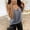 Silver, variant on DuoJiaJ Party Tops Tank Loose Fashion Women V Sequin Casual Tunic Sleeveless Neck Strap Women's Tanks & Camis Plus Size Women’s Cotton Tank Tops