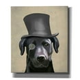 thumbnail image 1 of Epic Graffiti 'Black Labrador, Formal Hound and Hat' by Fab Funky, Canvas Wall Art, 26"x30", 1 of 3