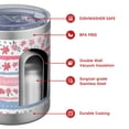 thumbnail image 4 of 12oz Tumblers Pioneer Flower Vacuum Insulated Stainless Steel Travel Tumbler Cups Mug with Lid and Straw for Beer,Coffee,Beverages with Cleaning Brush for Cold & Hot Drinks, 4 of 5