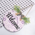 thumbnail image 4 of Simple Line Star Welcome Sign for Front Door Wreath Door Sign for Farmhouse Porch Decoration Indoor Outdoor, 4 of 7