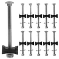 thumbnail image 1 of Miangastore 12 Pcs Vis de Fixation pour Trampoline Vis en Acier Galvanisé Vis Robustes pour Trampoline, 1 of 8