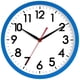 thumbnail image 1 of Reloj de pared AKCISOT de 25 cm, silencioso, sin tictac, batería azul, 1 of 8