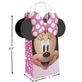 thumbnail image 2 of Bolsas de fiesta Amscan Minnie Mouse Forever de papel rosa, paquete de 8, 2 of 5