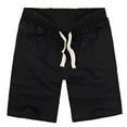 thumbnail image 1 of pstuiky Pantalones cortos de gimnasio para hombre, Pantalones cortos deportivos holgados para hombre con cintura de cinco piezas y cordón ajustable. Pantalones cortos para correr para hombre, 1 of 5