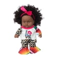 thumbnail image 1 of Teissuly 8inch Black Baby Dolls With Clothes African Realistic Baby Washable Gift for Kids Girls Teissuly WER202312133329, 1 of 5